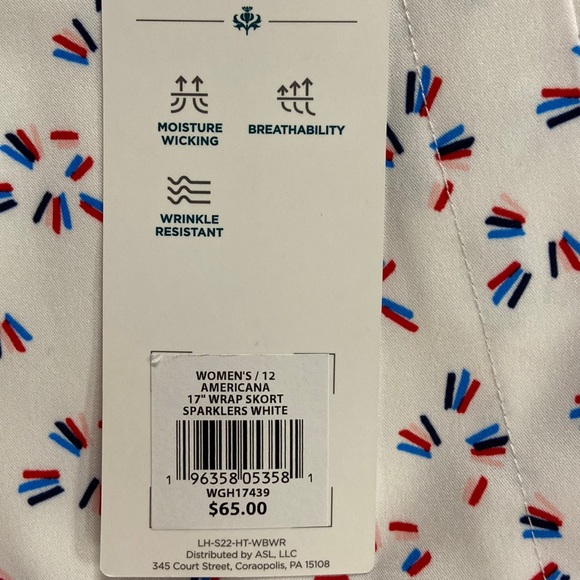 NEW Women’s Golf pickle ball Skort comfy lined adjustable waist Lady Hagen NWT - Picture 6 of 8